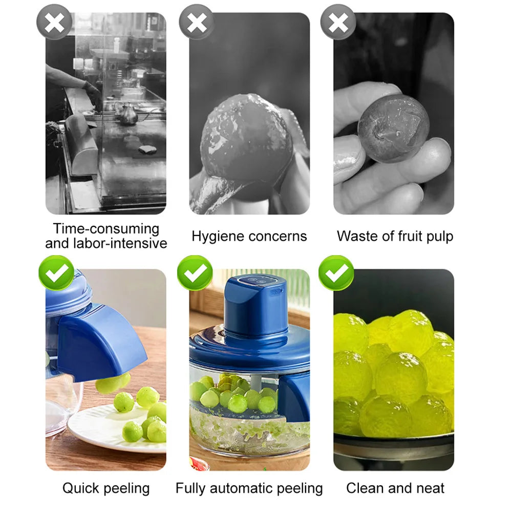 Automatic Cordless 5-Blade Vegetable &amp; Fruit Peeler