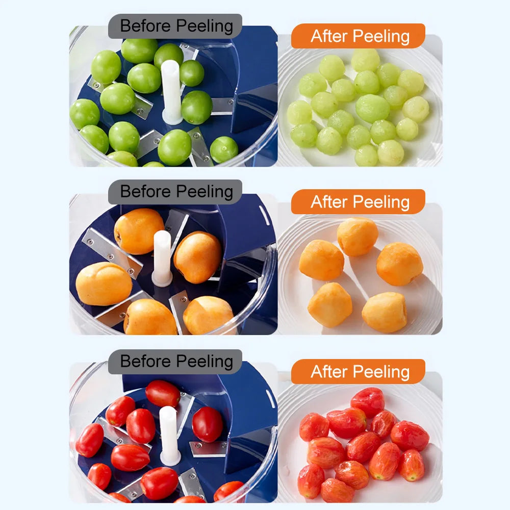 Automatic Cordless 5-Blade Vegetable &amp; Fruit Peeler