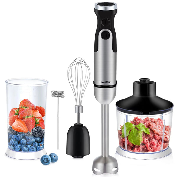 BioloMix 1200W 5-in-1 Immersion Hand Blender