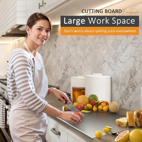 304 Stainless Steel Non-Slip Chopping Board