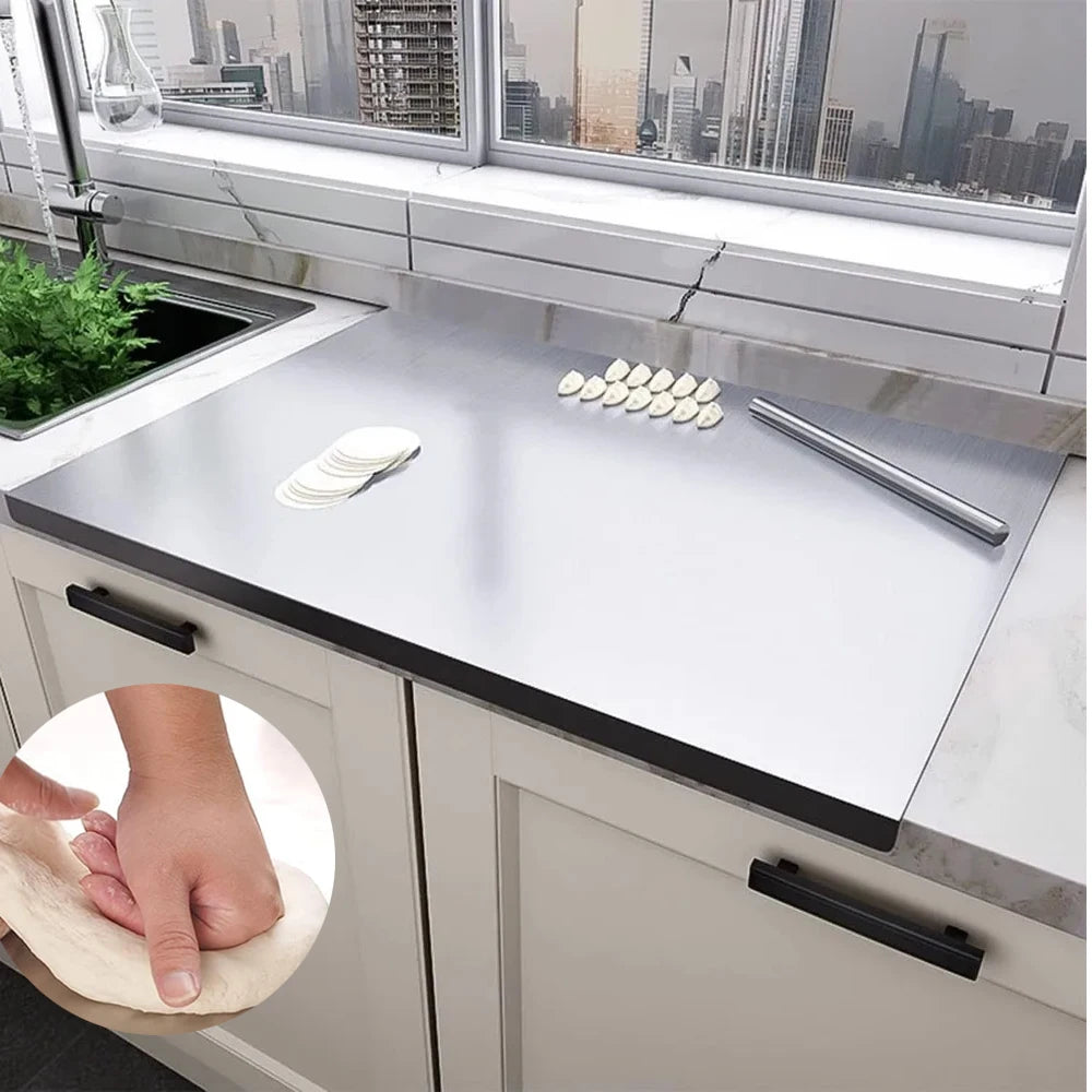 304 Stainless Steel Non-Slip Chopping Board