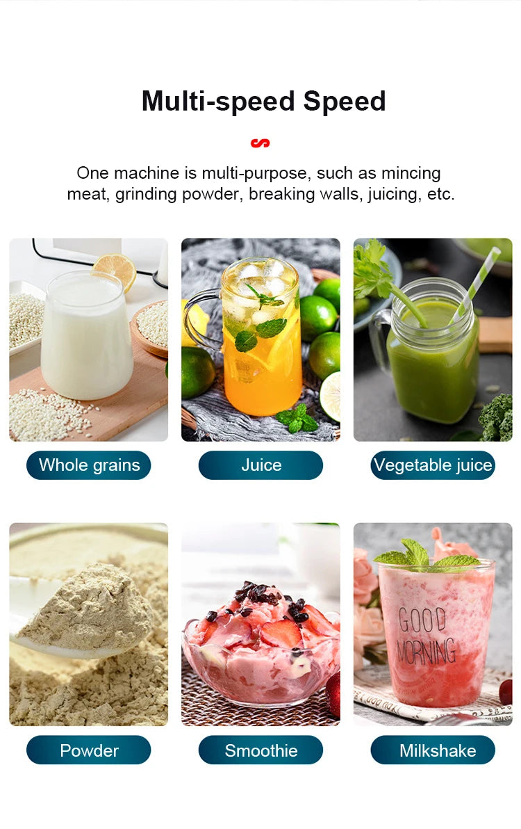 2000W Heavy-Duty Commercial Blender