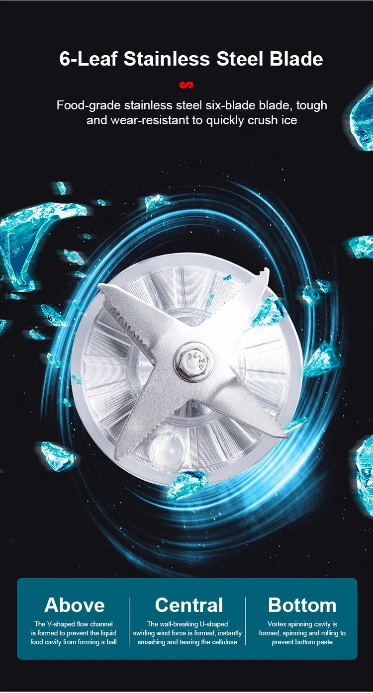 2000W Heavy-Duty Commercial Blender