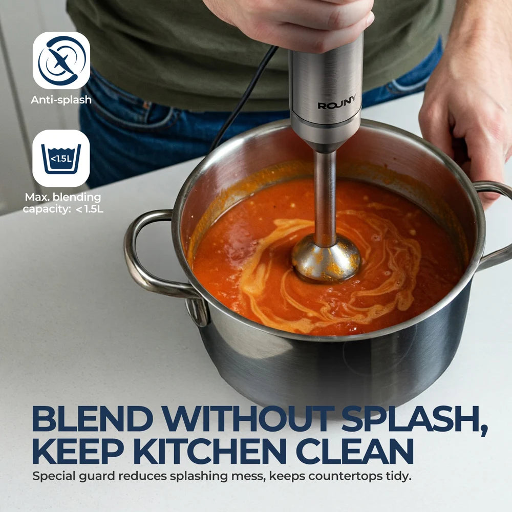 4-in-1 Powerful Hand Immersion Blender
